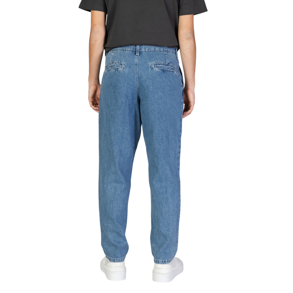 Jack & Jones herenjeans blauw rits en knopen
