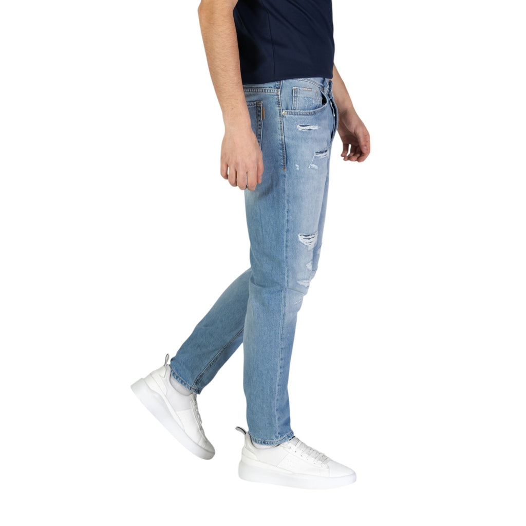 Antony Morato herenjeans blauw uni