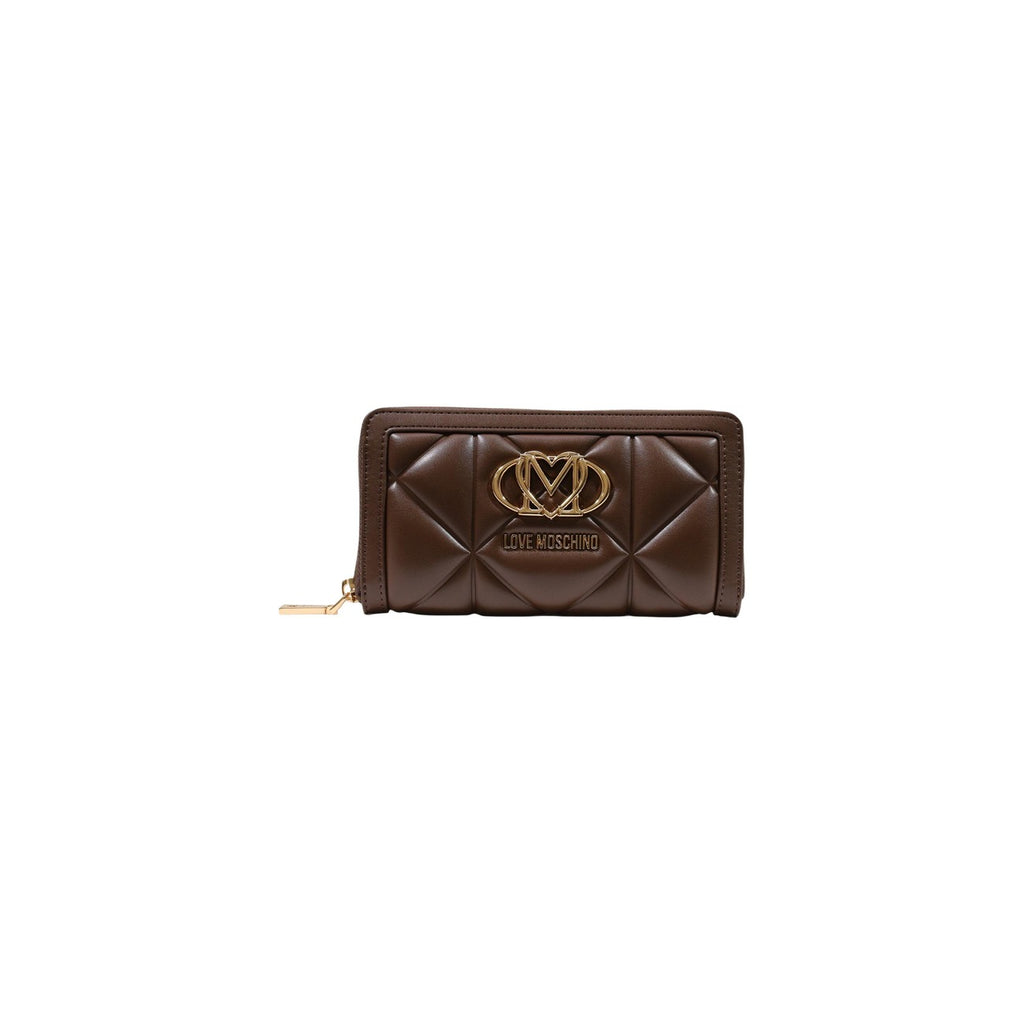 Love Moschino portemonnee bruin • size (cm): w18 x h10 x l2 (cm) • andere details: -binnenvakken