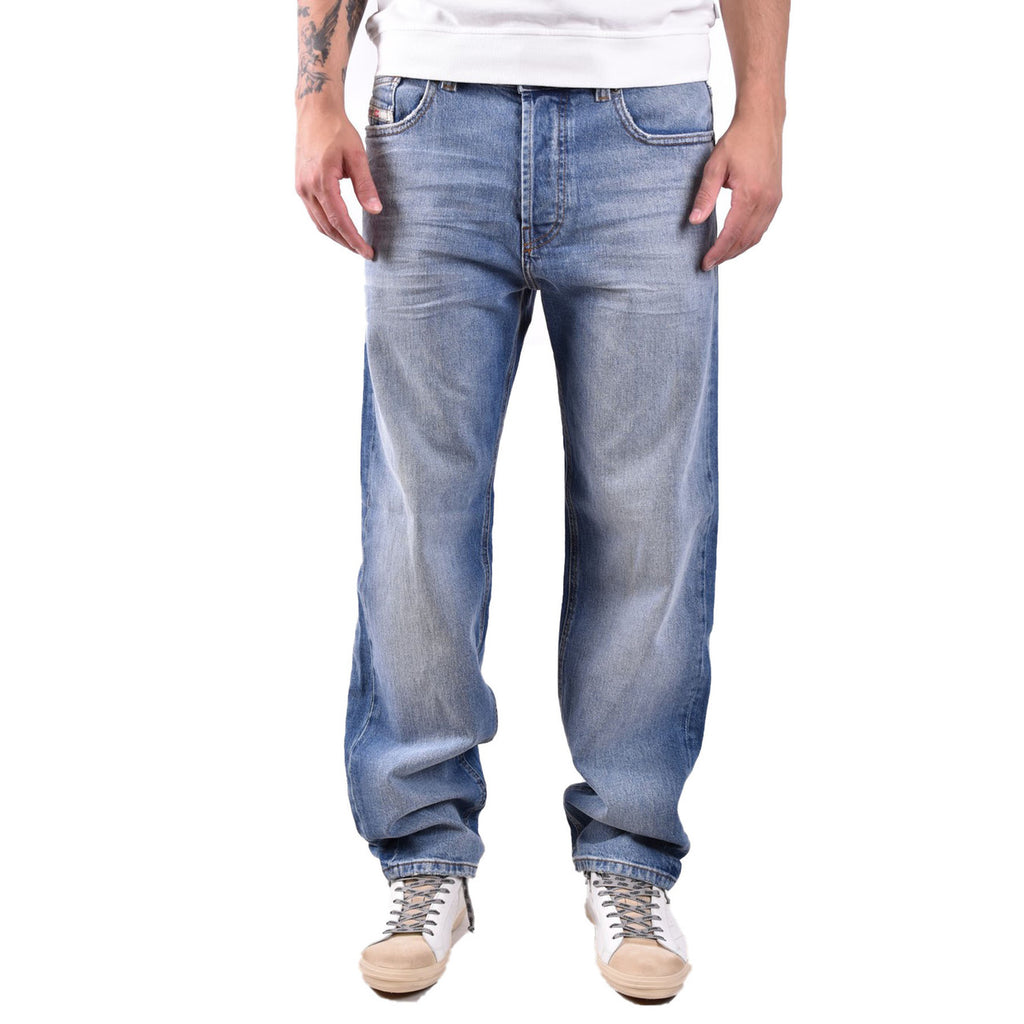 Diesel herenjeans blauw 100% Katoen