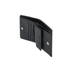Armani Exchange portemonnee zwart zonder knoppen • zakken: binnenzakken • size (cm): w10 x h9 x l3 (cm) • andere details: -binnenvakken