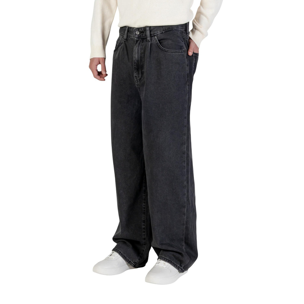 Only & Sons herenjeans zwart rits en knopen