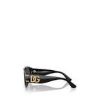 Dolce & Gabbana dameszonnebril zwart maat 57