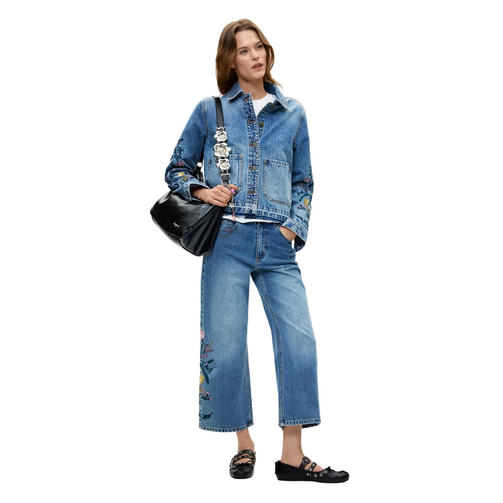Desigual dames jeans blauw - productfoto 2