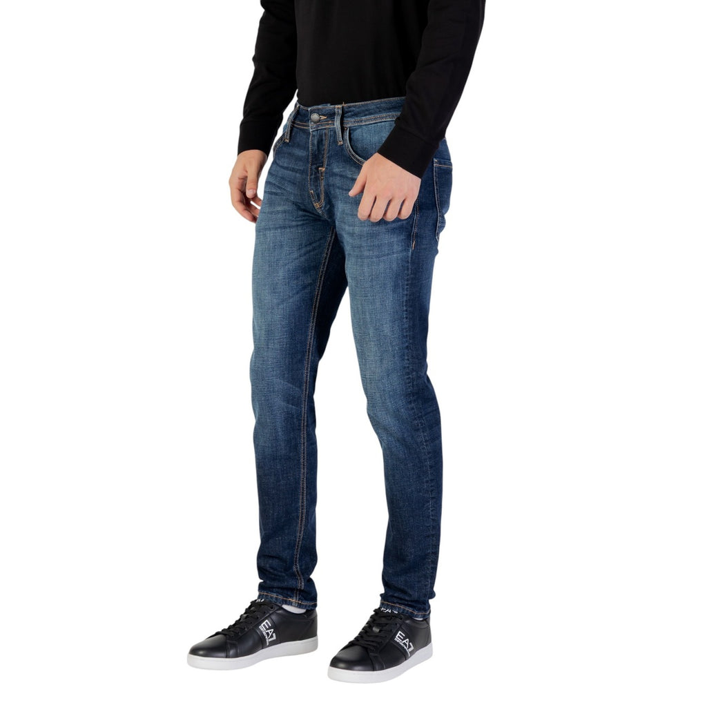 Antony Morato herenjeans blauw -gesleten effect