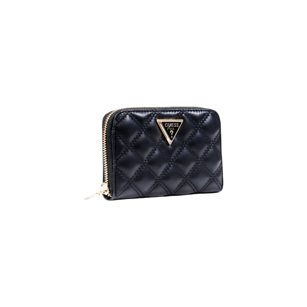 Guess portemonnee zwart met knopen • zakken: binnenzakken • size (cm): 14x10x2