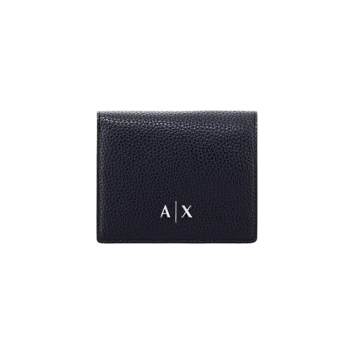 Armani Exchange portemonnee zwart zonder knoppen • zakken: binnenzakken • size (cm): w10 x h9 x l3 (cm) • andere details: -binnenvakken