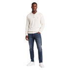 Tommy Hilfiger Jeans herenjeans blauw rits en knopen