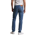 Levi`s herenjeans blauw achterzakken