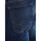Jack & Jones herenjeans blauw 85% Katoen 2% Elastaan 13% Polyester