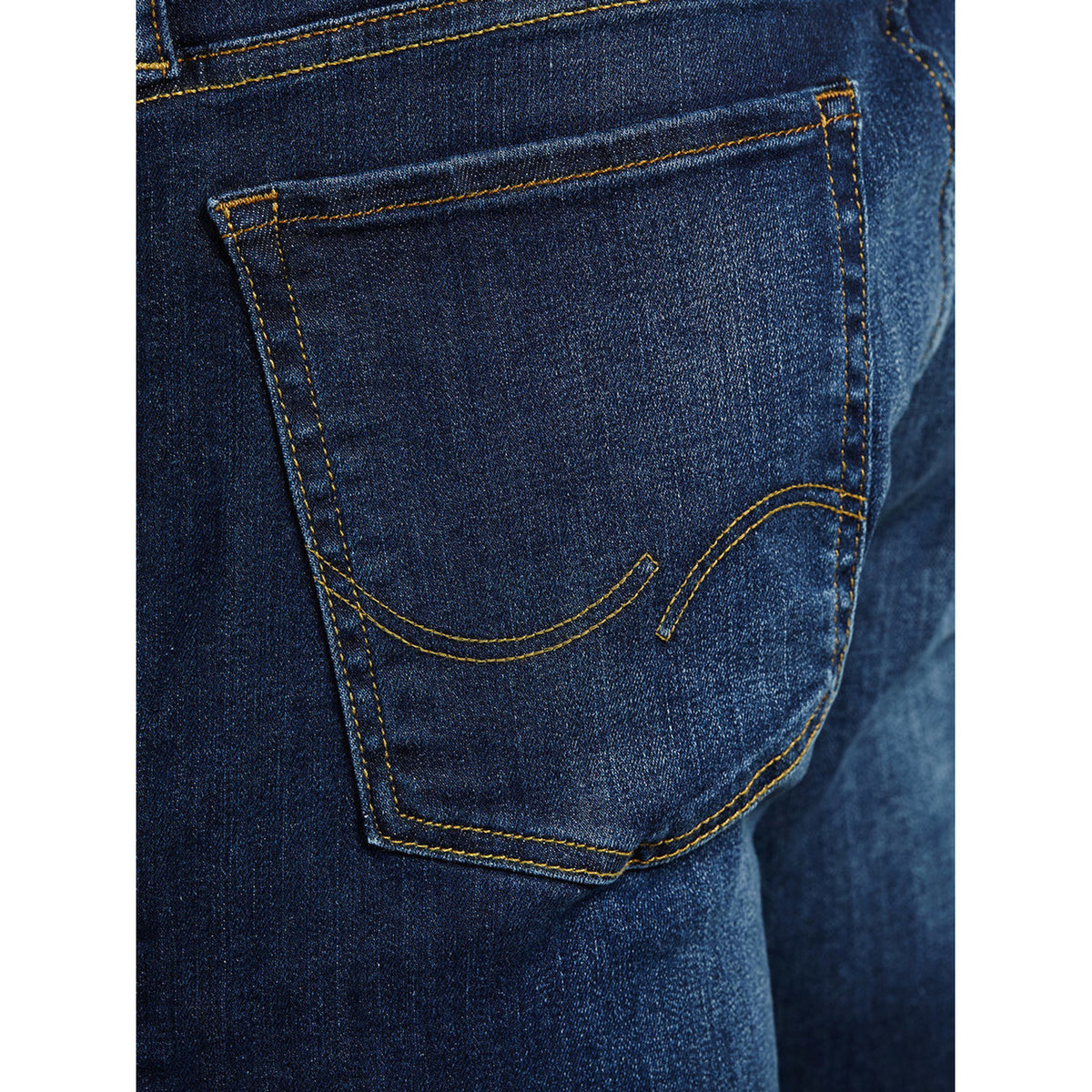 Jack & Jones herenjeans blauw 85% Katoen 2% Elastaan 13% Polyester