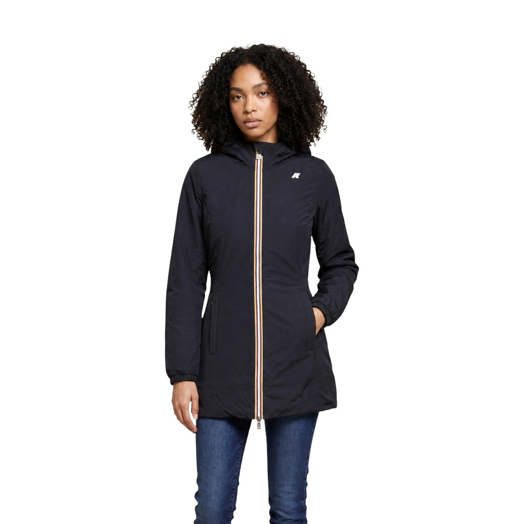 Kway damesjack zwart met capuchon