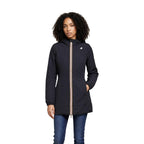 Kway damesjack zwart met capuchon