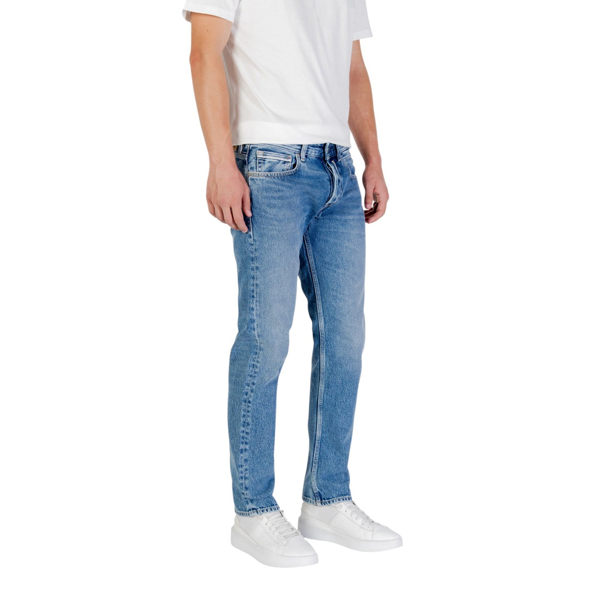 Replay herenjeans lichtblauw -gesleten effect