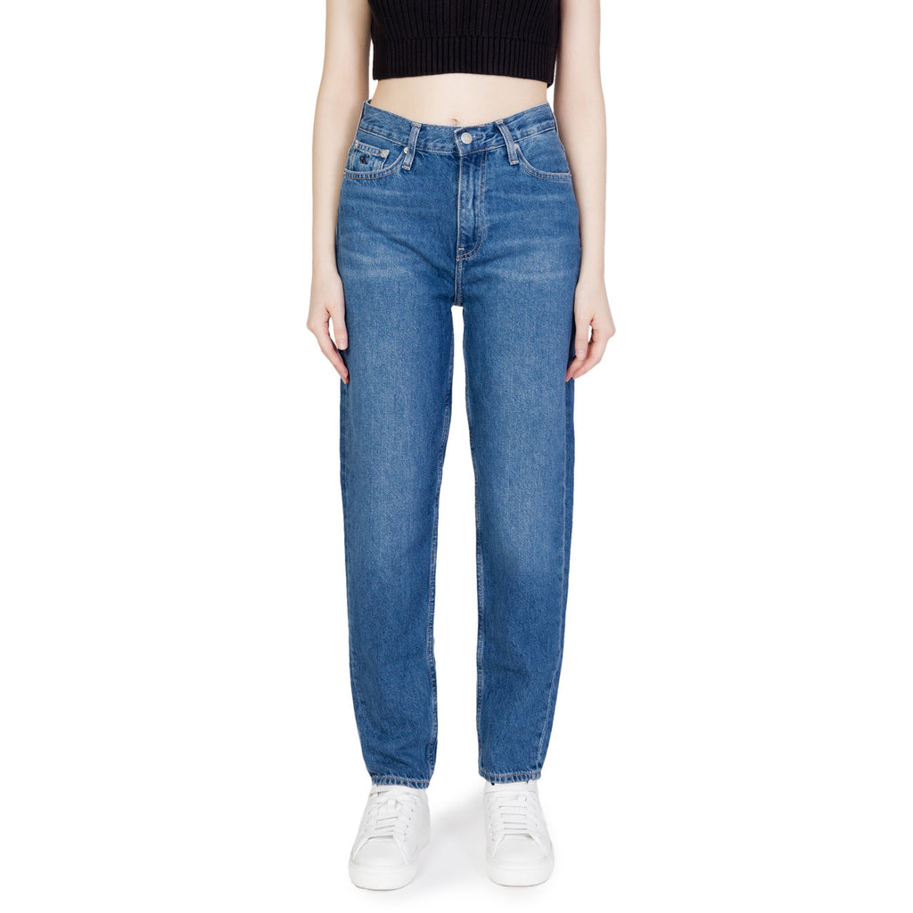 Calvin Klein Jeans dames jeans lichtblauw - vooraanzicht
