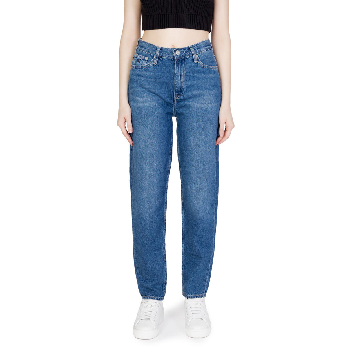 Calvin Klein Jeans dames jeans lichtblauw - vooraanzicht