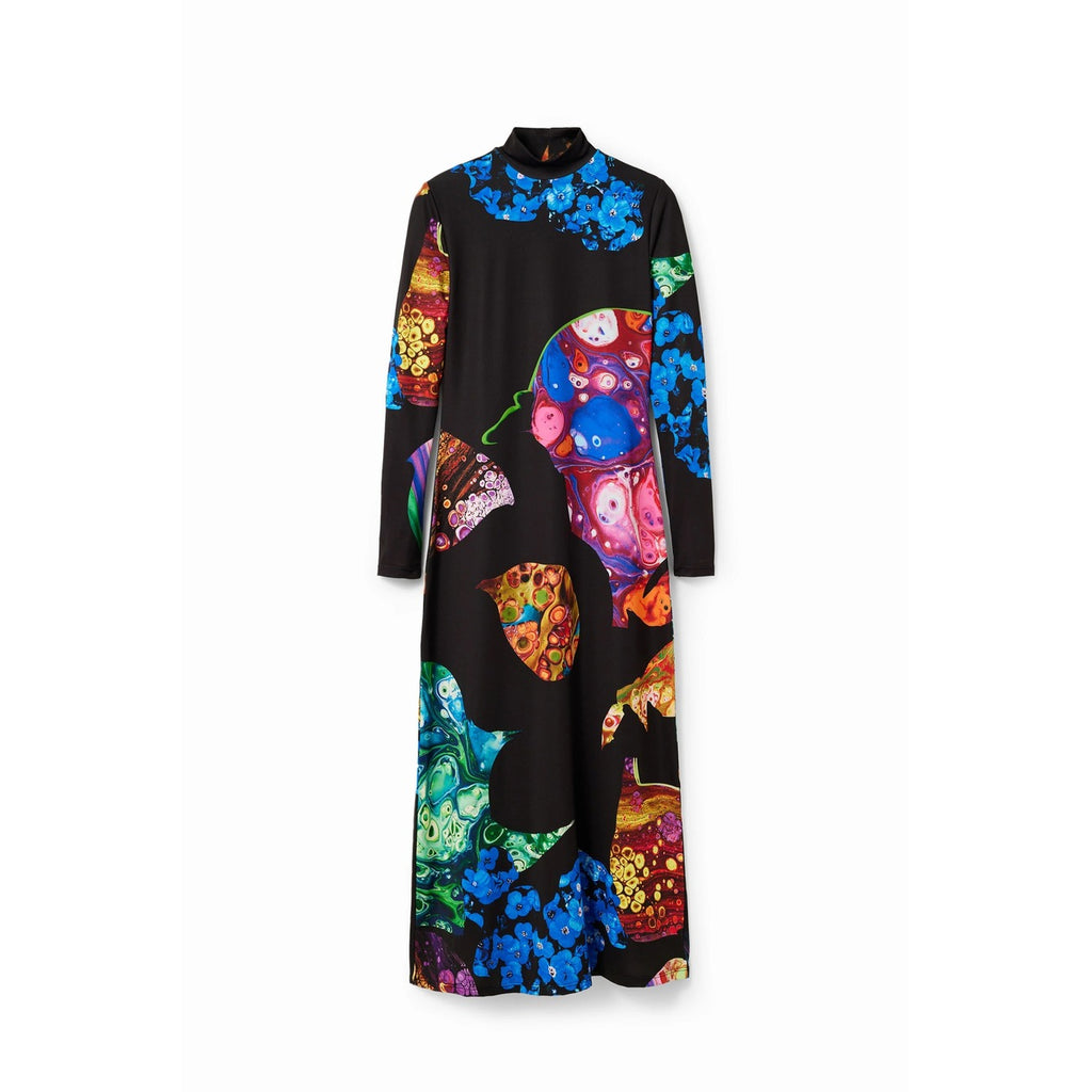 Desigual damesjurk zwart - vooraanzicht